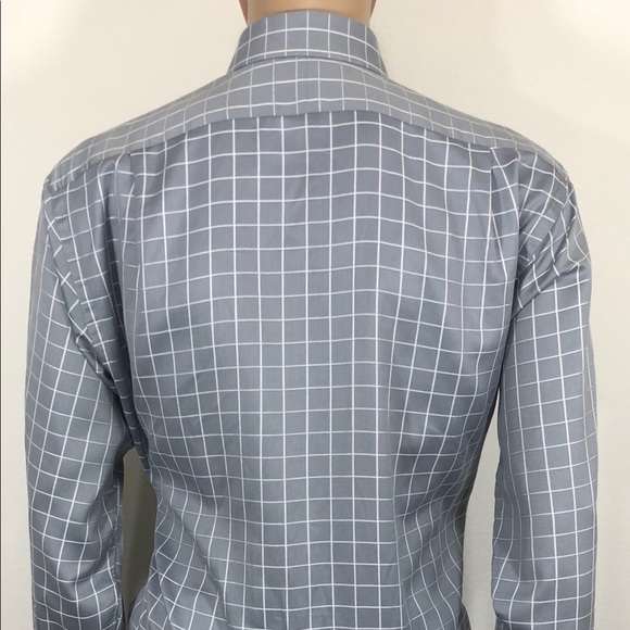 PAUL FREDRICK Men’s Shirt SZ 161/2 34 Trim Fit - Picture 2 of 6